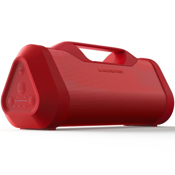 Monster Bluetooth Speaker Blaster 3.0, Portable Speaker with IPX5 Water Resistant, Red