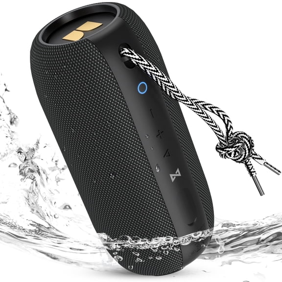 Monster Bluetooth Speaker, Portable Bluetooth Speaker, 40W True Wireless Speaker,360° Stereo Sound Effect,IPX7 Waterproof Speaker, Outdoor Speaker