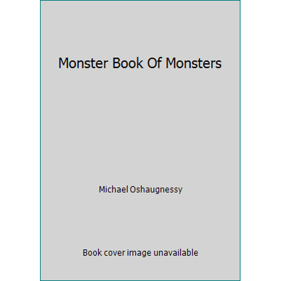 Pre-Owned Monster Book Of Monsters (Hardcover) 0517662930 9780517662939