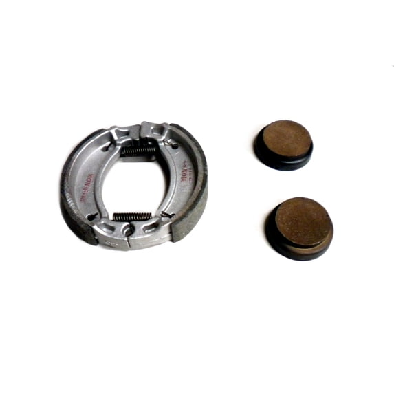 Monster Brake Pad & Shoe Set for Yamaha Tri-Moto 175 82-83, Tri-Moto 200 83-85, Optimal Braking