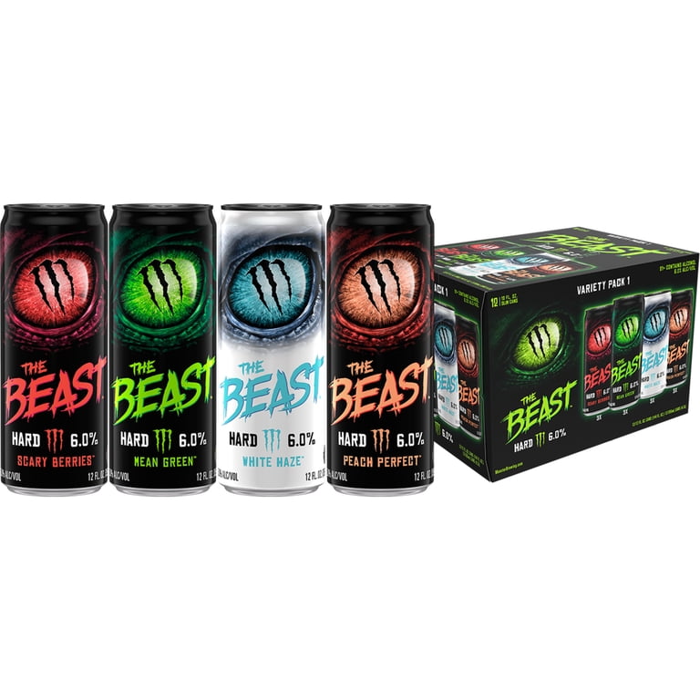 The Beast Variety Pack 1 Flavored Malt Beverage, 12 fl oz 12 Pack