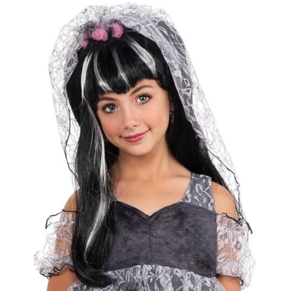 Drama Queen Monster Bride Costume Accessory Wig