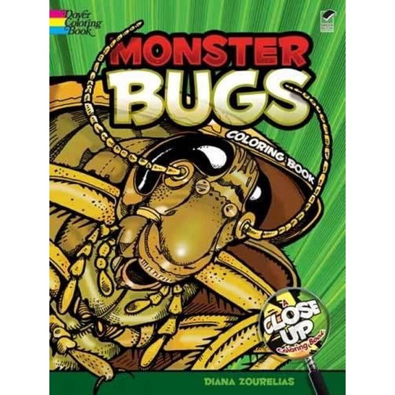 Pre-Owned Monster Bugs Diana Zourelias,Dover Thrift Editions (Paperback)
