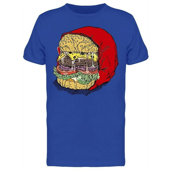 Monster Burger Meat T-Shirt Men -Image by Shutterstock, Male XX-Large