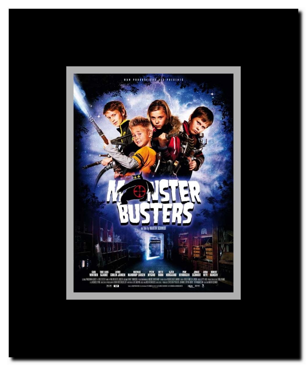 Monster Busters Framed Movie Poster