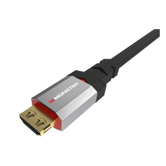 Monster Cable 3005844 25 ft. Just Hook It Up HDMI Cable with Ethernet 4K Ultra HD, Black