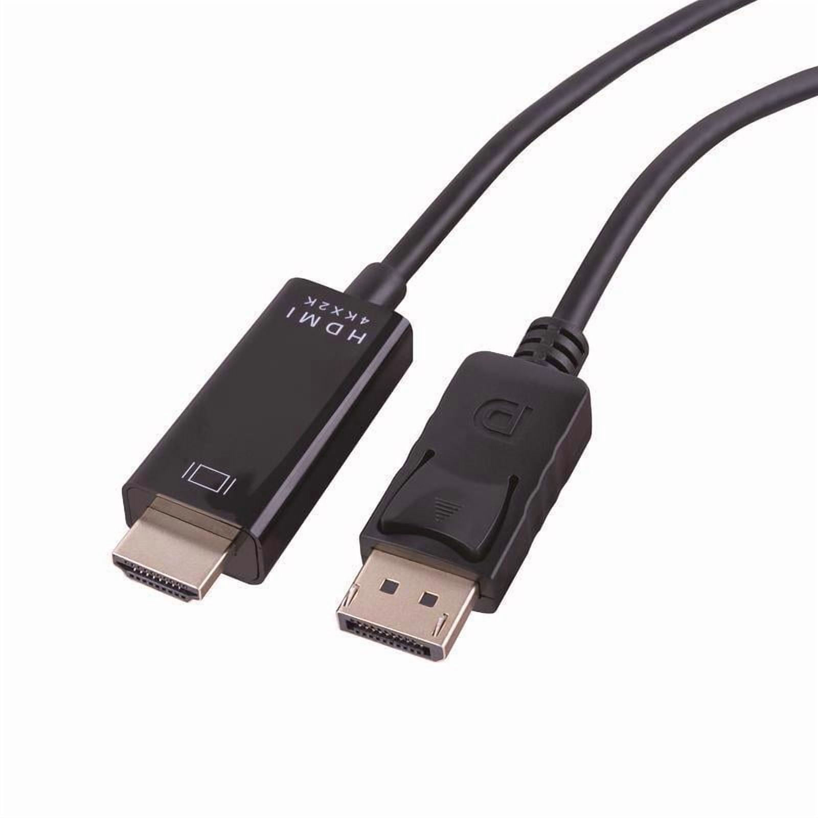 Monster Cable 3005916 Just Hook It Up Audio & Visual Cable HDMI to Display Port, Black
