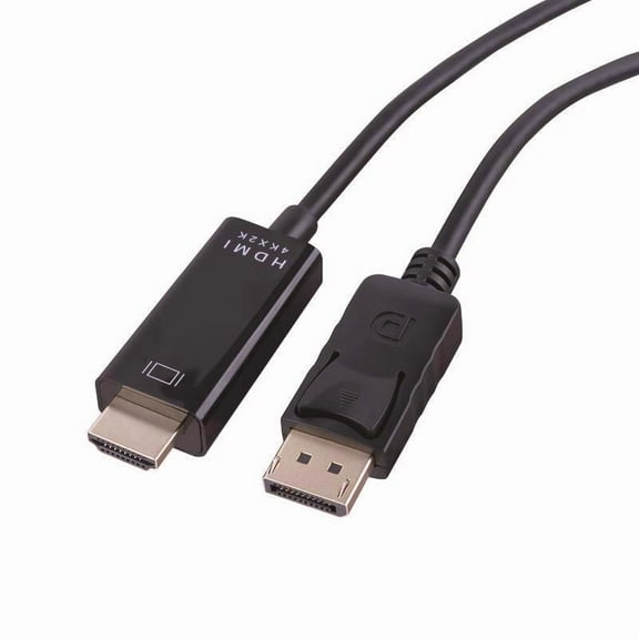 Monster Cable 3005916 Just Hook It Up Audio & Visual Cable HDMI to Display Port, Black
