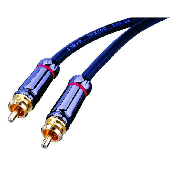 Monster 12 ft. L Subwoofer Cable RCA