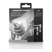 كابل Monster Cable Prolink Classic 0.25 Instrument Cable، 8 موصلات بزاوية قائمة إلى زاوية قائمة