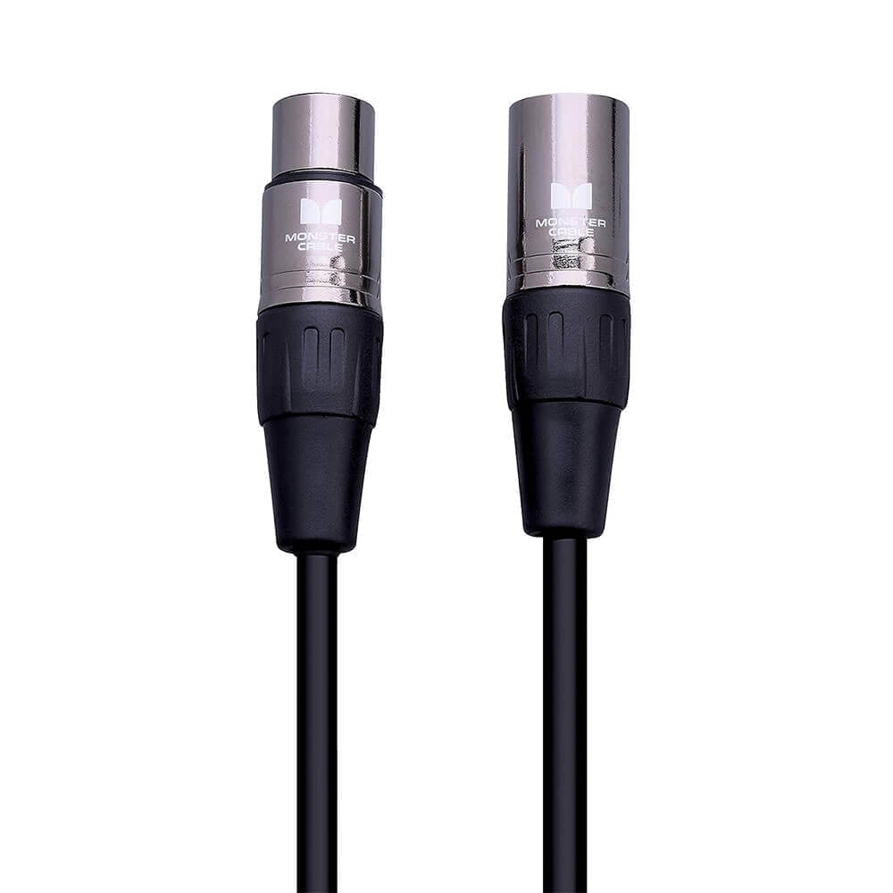 Monster Cable Prolink Classic 5ft Microphone Cable - Durable, Interference Resistant, Black