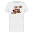 thumbnail image 1 of Monster Car Racing T-Shirt Men -Image by Shutterstock, Male 3X-Large, 1 of 2