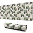 Monster Cartoon Truck Beige Pattern Extended Large Mouse Pad, Large ...