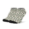 Monster Cartoon Truck Beige Pattern Men's Ankle Socks, Low Cut Running ...