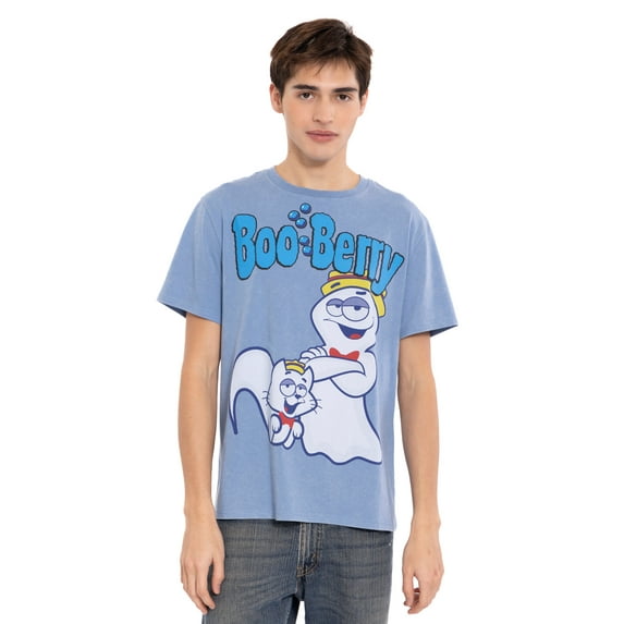 Monster Cereals Boo Berry Matching Family Drop Shoulder T-Shirt Adult