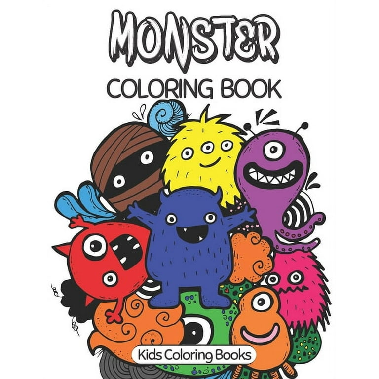 Cute Coloring book for kids Ages 4-8 (Paperback)