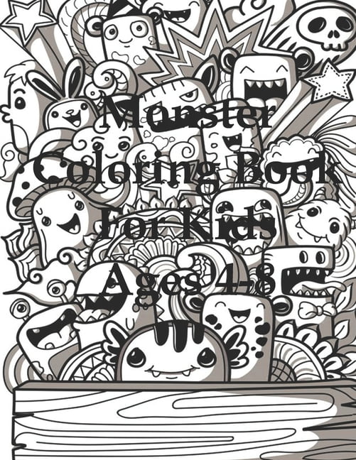 16+ Coloring Book Monsters