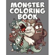 Monster Coloring Book, Paperback