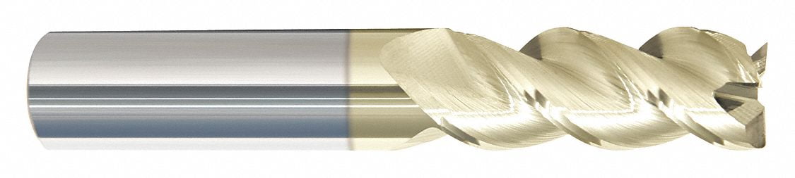 Monster Cor Rad End Mill,1/8",Carb,0.0100" rad  283-125500D