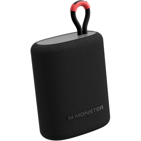 Monster DNA Link Portable Bluetooth Speaker, IPX5 Water-Resistant, 12-Hour Playtime, Stereo Pairing, Built-In Speakerphone for Outdoor