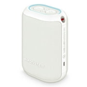 Monster DNA One Waterproof Portable Bluetooth Speaker with Omnidirectional Sound & Qi Wireless Charging Base White