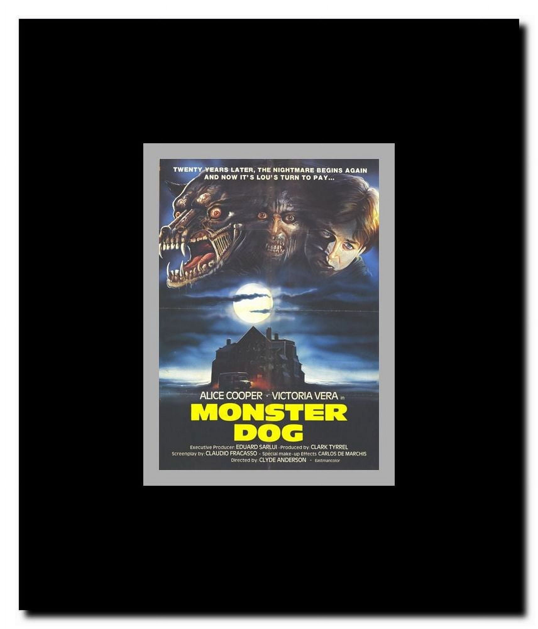 Monster Dog Framed Movie Poster