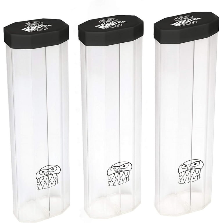 MonsterZ MATE パペター 2個セット Monster Protectors Play Mat Tube, Dual Storage, Prism Shape