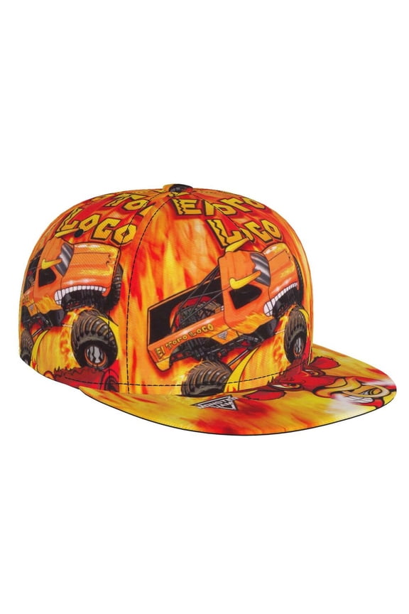 Monster El Toro Loco Trucks Adjustable Brim Bill Baseball Cap Adjustable Snapback Hat Hip Hop Cap Dad Hat Men Women