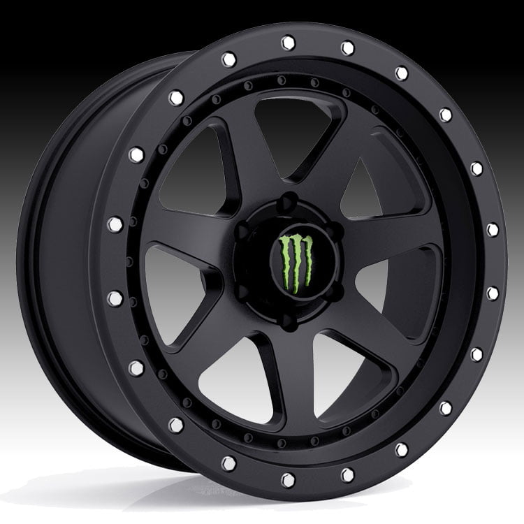 Monster Energy 540B Satin Black Wheel Rim, 20