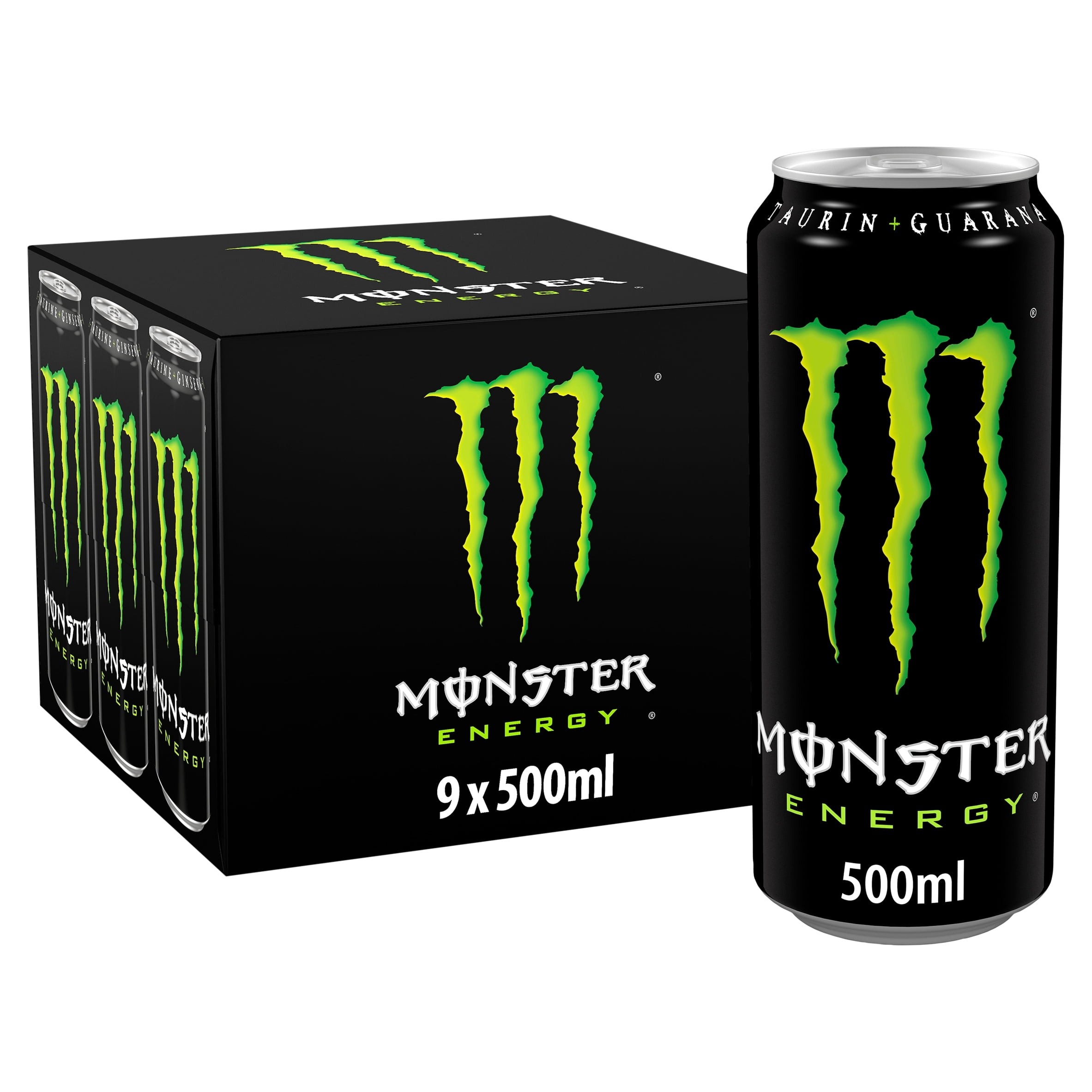 Monster Energy 9 X 500Ml, Imported from Britain