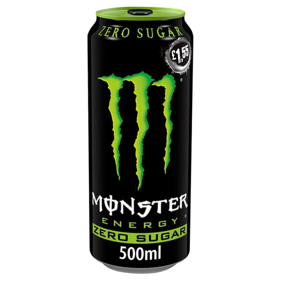 Monster Energy Drink Zero Sugar 500ml (pack of 12)