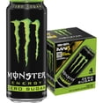 thumbnail image 1 of Monster Energy Zero Sugar, Sugar Free Energy Drink, 4 Pack - 16 Fl Oz, 1 of 6