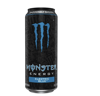 Monster Energy Electric Blue, 16 Oz Can - 24 -Pack