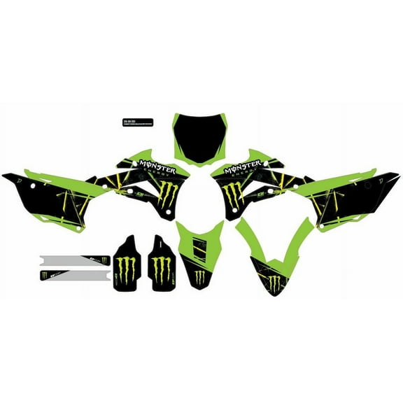 Monster Energy Graphics Complete Kit, Black