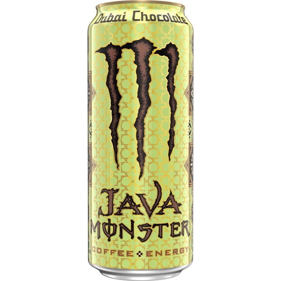 Monster Energy Java Dubai Chocolate, 16 Oz Can -12-pack
