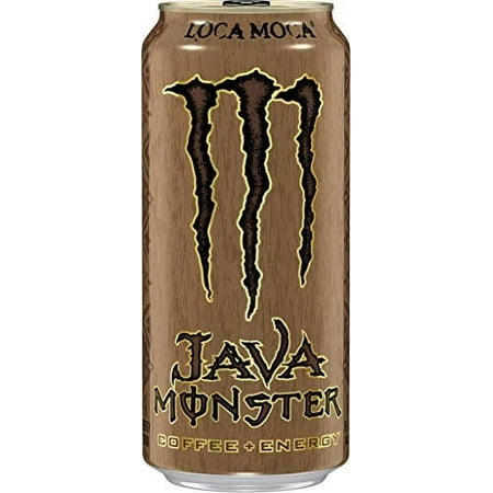 Java Monster Loca Moca, Coffee + Energy Drink, 15 Ounce (Pack of 12)