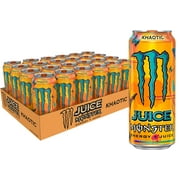 Monster Energy Juice Monster, Energy + Juice, Khaotic, 16 Ounce (Pack of 24)