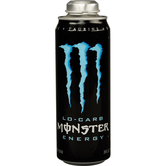 Monster Energy, Lo Carb Cap Can, 24 Fl Oz, 12 Count