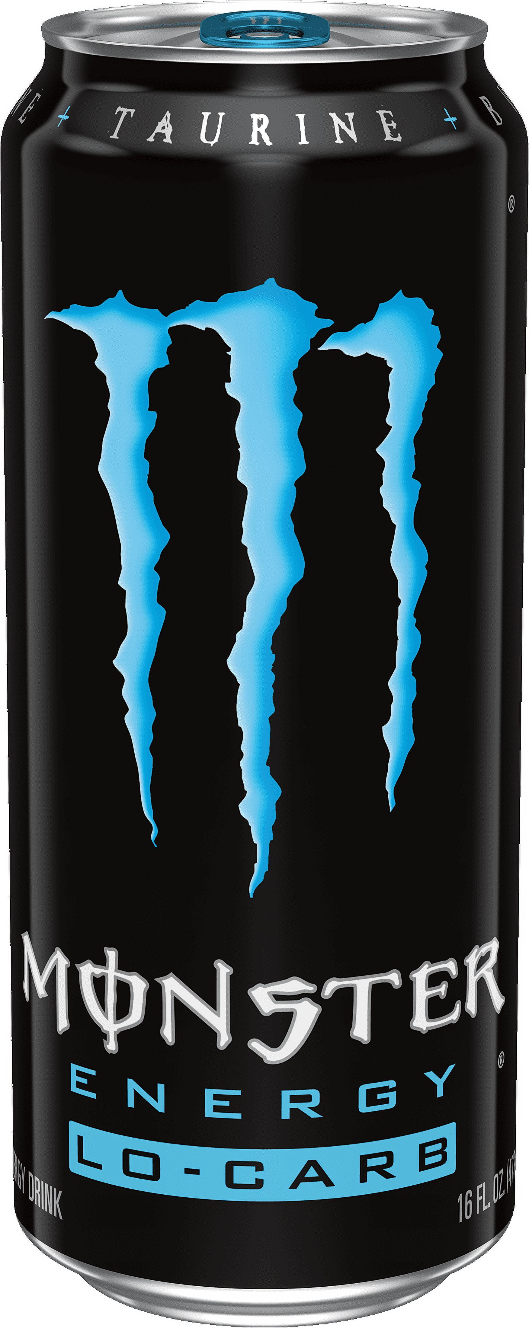 Monster Energy Lo-Carb, Energy Drink, 16 fl oz-Pack Of 6