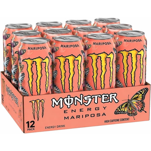 Monster Energy Mariposa Drink 500ml Cans (12 pack)