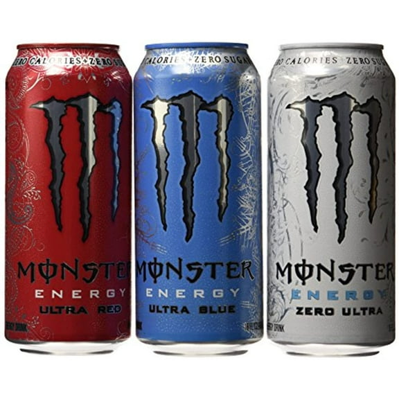 Monster Energy Monster Ultra Variety Pack, 24 Count