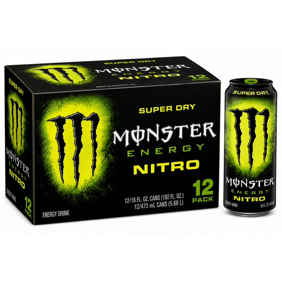 Monster Energy Nitro Super Dry 12 Pack 16 fl oz