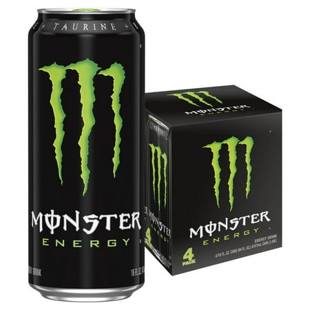 2X - Monster Energy, Original - 4pk/16 fl oz Cans