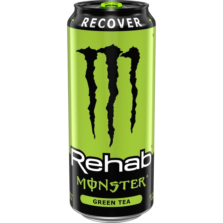 Monster Rehab Green Tea Energy Drink 15.5 fl oz Can - Walmart.com