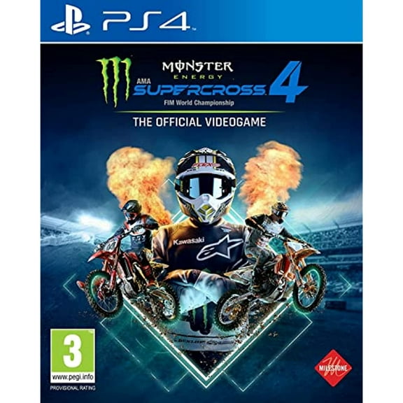 Monster Energy Supercross 4 - The Official Videogame (PS4 Playstation 4) Leave your mark!