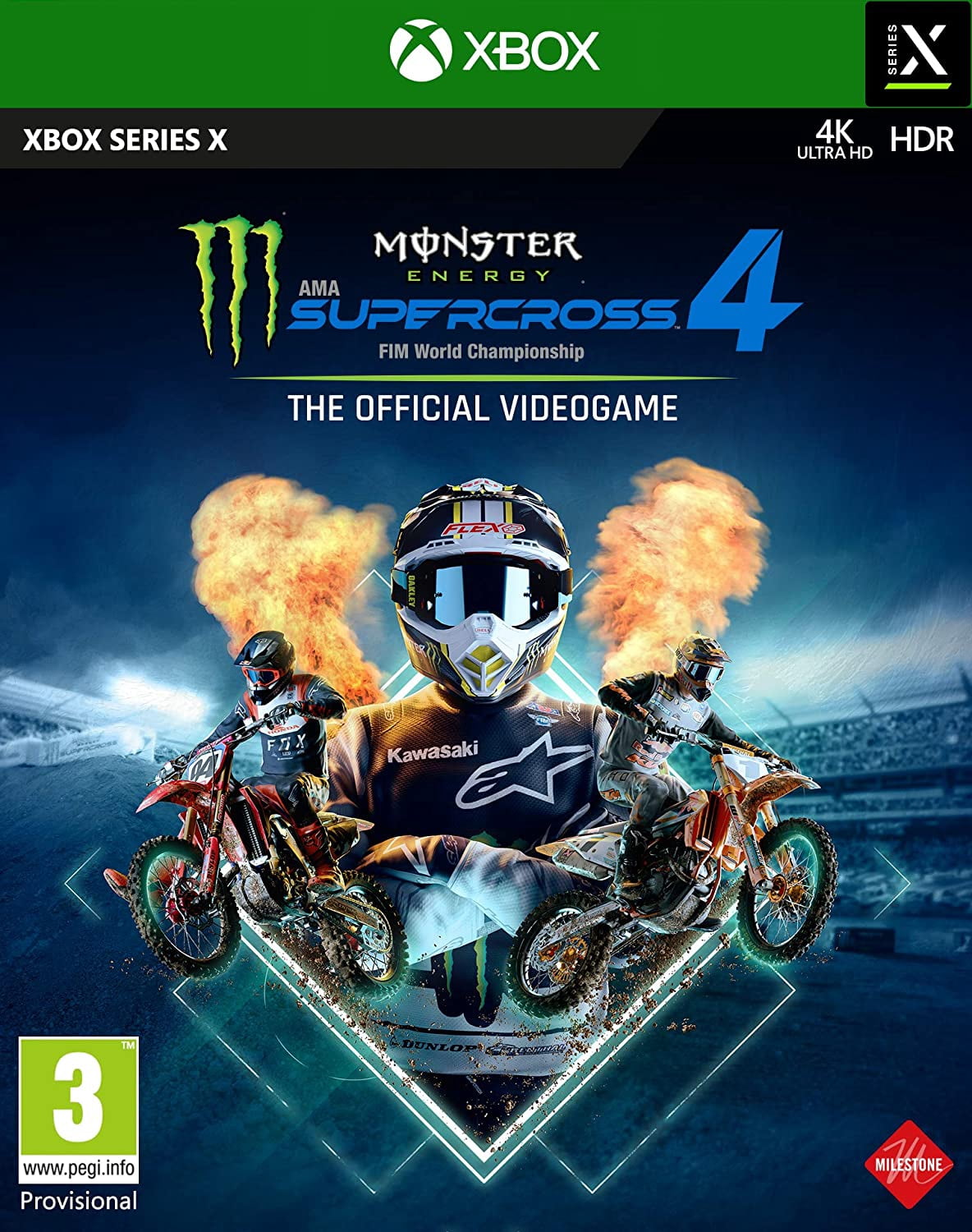 Monster Energy Supercross 4 (Xbox One - XONE) The Official Videogame - Leave your mark!
