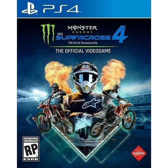 Restored Monster Energy Supercross 4 for PlayStation 4 (Manufactured ) (Refurbished)