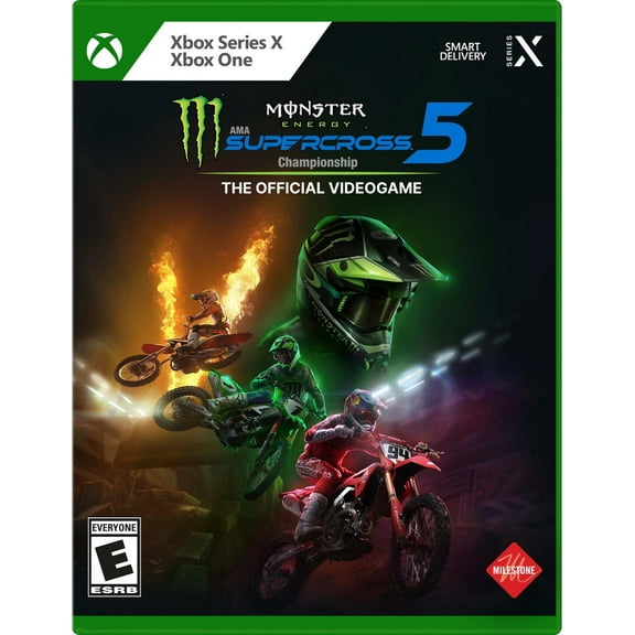 Monster Energy Supercross 5 for Xbox One and Xbox Series X