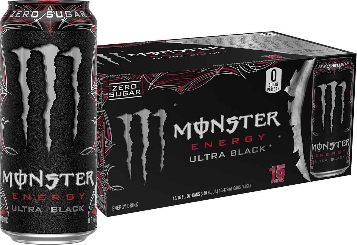 Monster Energy Ultra Black Sugar Free Energy Drink 16 Ounce Pack Of 15: Is It Right for You?