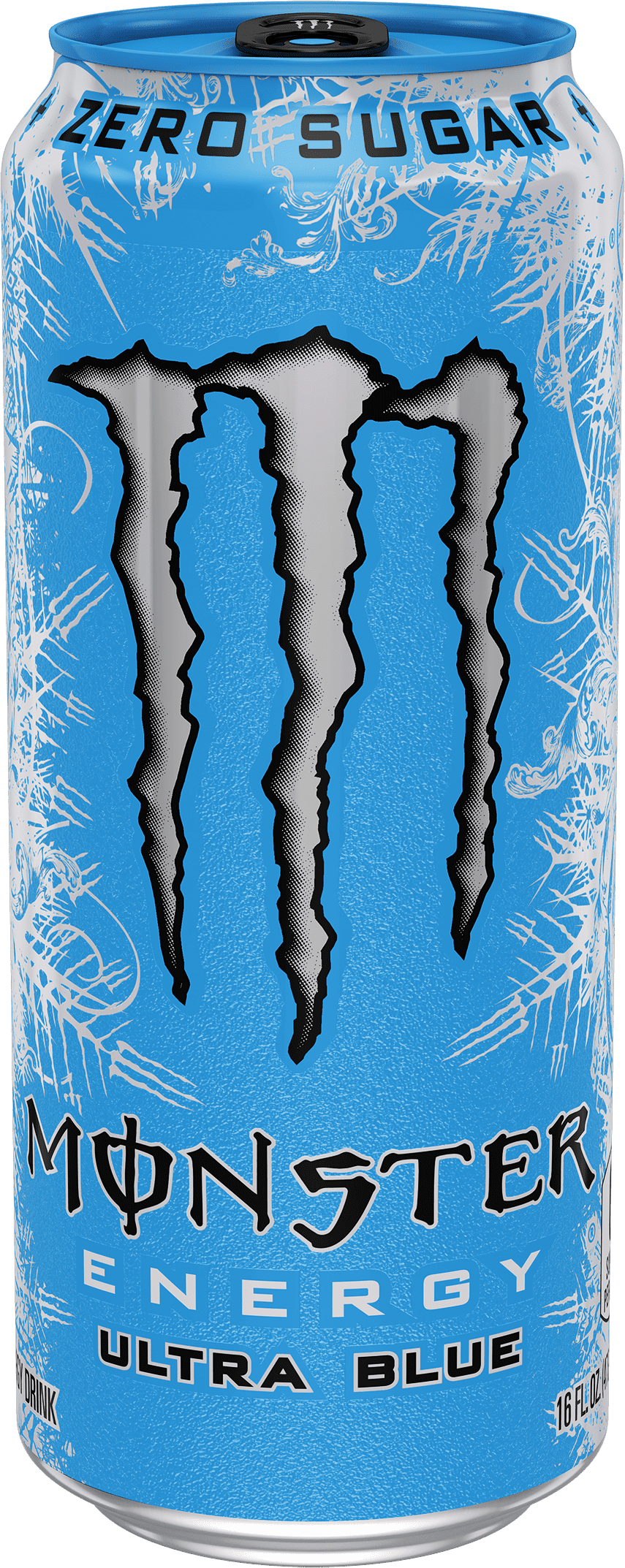 Monster Energy, Ultra Blue, Sugar Free Energy Drink, 16 fl oz, Single